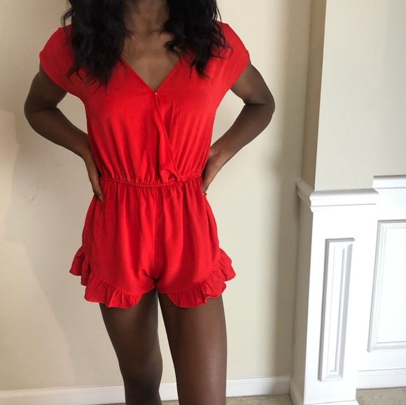 Other - Orange romper